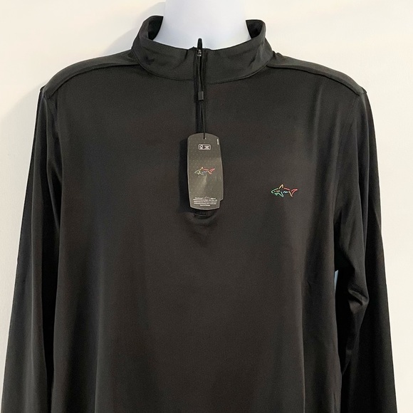 NWT Greg Norman Golf Performance 1/4-Zip Mock Pullover - Picture 7 of 11